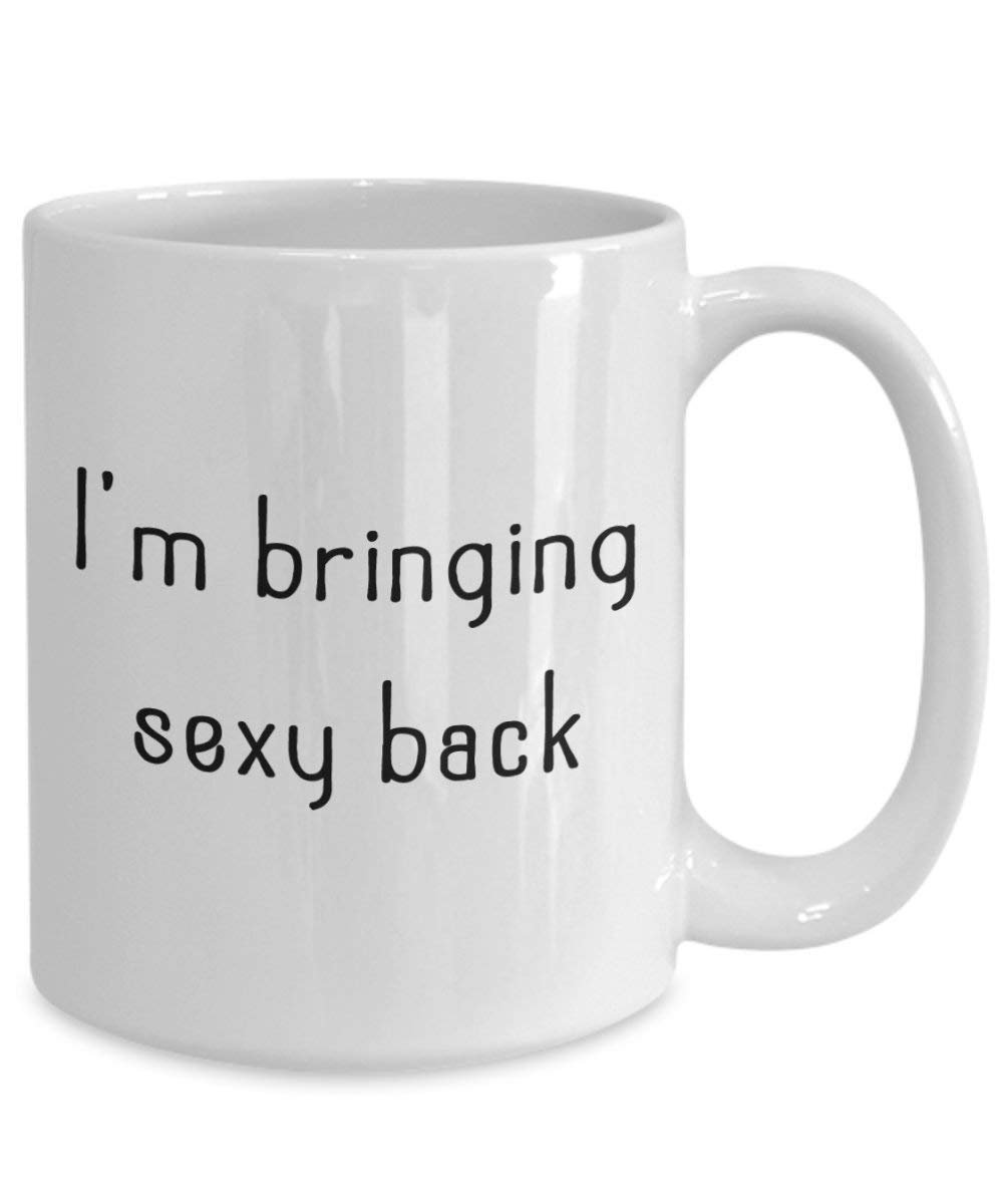Sexy Back Becher bringen – Funny Tee Hot Cocoa Kaffeetasse – Neuheit Geburtstag Weihnachten Jahrestag Gag Geschenke Idee