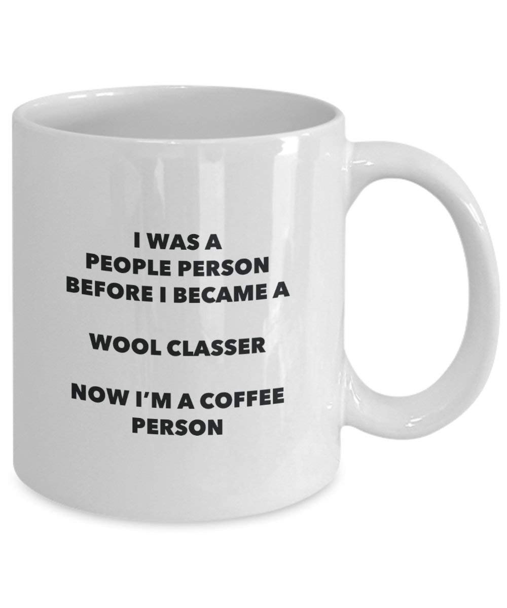 Wool Classer Coffee Person Mug - Funny Tea Cocoa Cup - Birthday Christmas Coffee Lover Cute Gag Gifts Idea