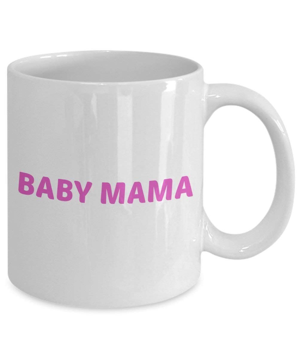 Baby Momma Kaffee Tasse – Funny Tee Hot Cocoa Kaffeetasse – Neuheit Geburtstag Weihnachten Jahrestag Gag Geschenke Idee