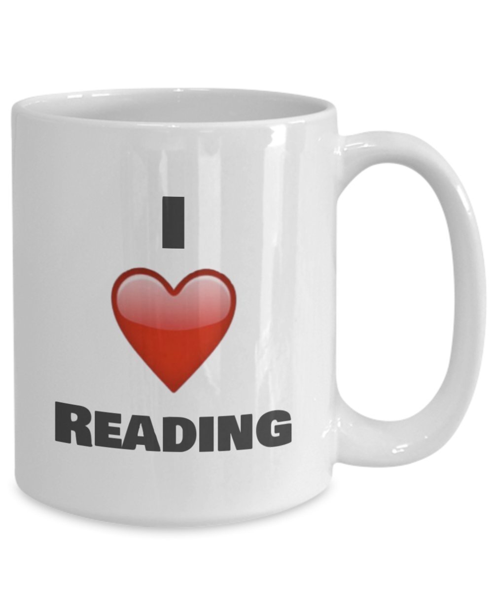 I Love Reading Mug - Book Lover Gifts