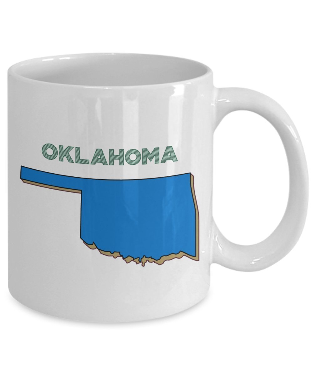Oklahoma Travel Mug - Funny Tea Hot Cocoa Coffee Cup - Novelty Birthday Christmas Anniversary Gag Gifts Idea
