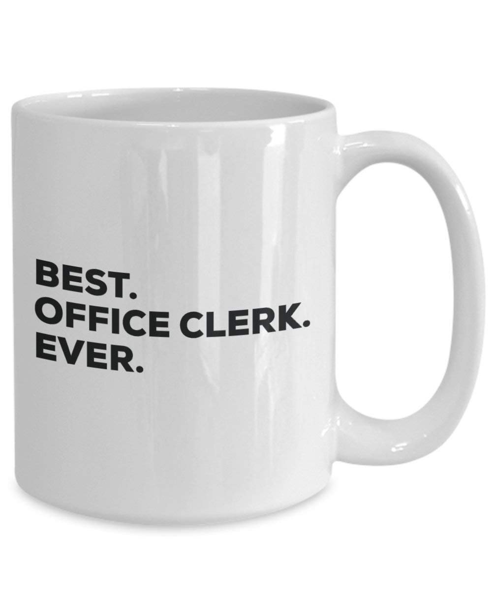 Best Sachbearbeiter Ever Tasse – Funny Coffee Cup – Thank You Anerkennung für Weihnachten Geburtstag Urlaub Einzigartiges Geschenk Ideen