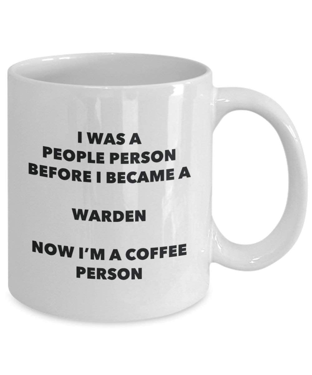 Warden Coffee Person Mug - Funny Tea Cocoa Cup - Birthday Christmas Coffee Lover Cute Gag Gifts Idea