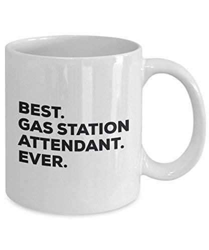 Best Gas Station Begleiter Ever Tasse – Funny Coffee Cup – Thank You Anerkennung für Weihnachten Geburtstag Urlaub Einzigartiges Geschenk Ideen