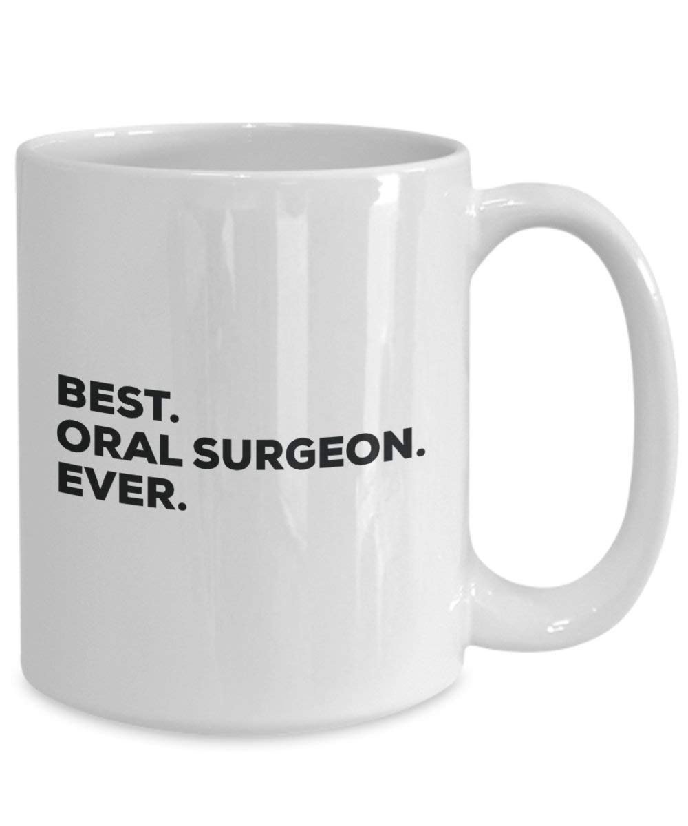 Best Oral Surgeon Ever mug – Funny Coffee Cup – Thank You Appreciation idee regalo per Natale festa di compleanno unico 11oz Infradito colorati estivi, con finte perline