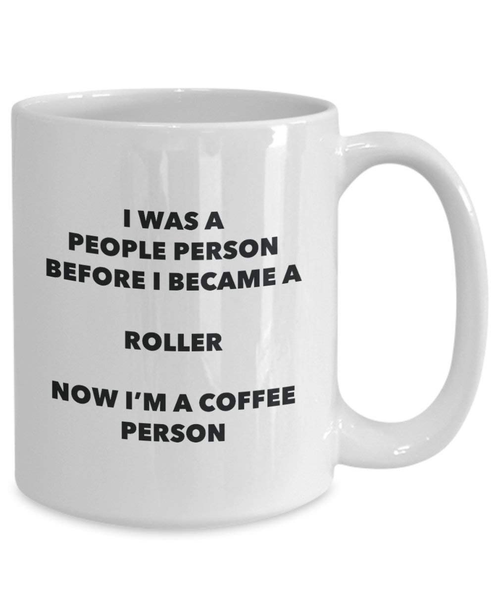 Roller Kaffee Person Tasse – Funny Tee Kakao-Tasse – Geburtstag Weihnachten Kaffee Lover Cute Gag Geschenke Idee
