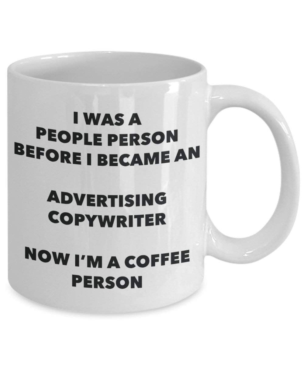 Advertising Copywriter Coffee Person Mug - Funny Tea Cocoa Cup - Birthday Christmas Coffee Lover Cute Gag Gifts Idea