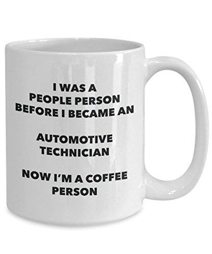 Automotive Technician Coffee Person Mug - Funny Tea Cocoa Cup - Birthday Christmas Coffee Lover Cute Gag Gifts Idea
