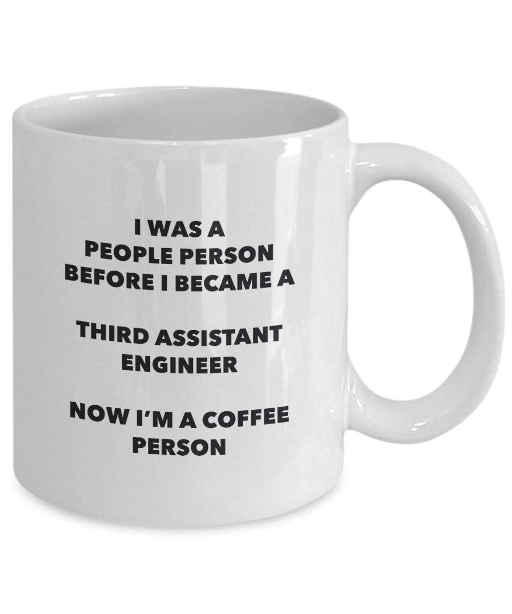 Dritte Assistant Engineer Kaffee Person Tasse – Funny Tee Kakao-Tasse – Geburtstag Weihnachten Kaffee Lover Cute Gag Geschenke Idee
