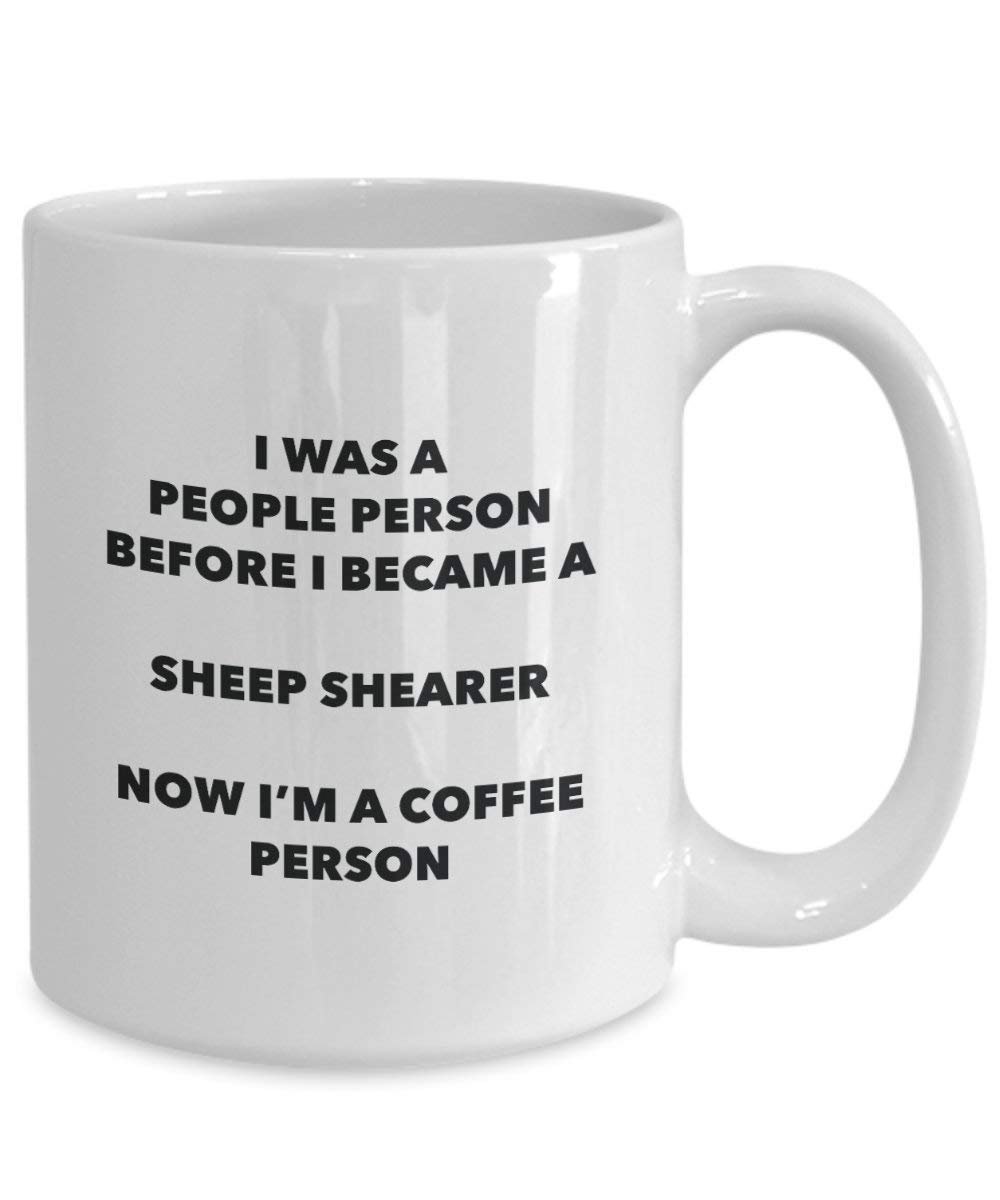 Schaf Shearer Kaffee Person Tasse – Funny Tee Kakao-Tasse – Geburtstag Weihnachten Kaffee Lover Cute Gag Geschenke Idee