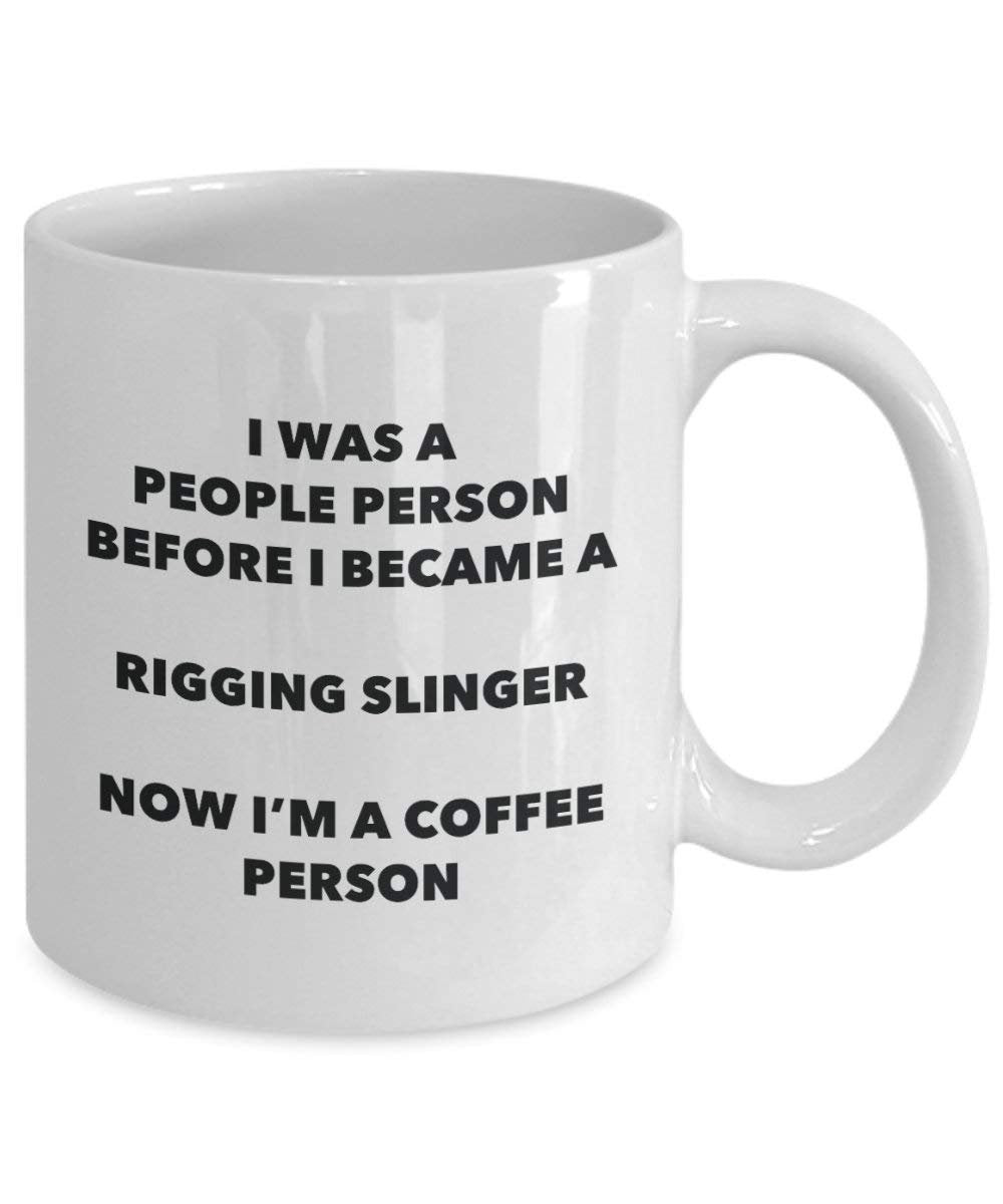 Rigging Slinger cacao persona – Tazza da tè caffè tazza – Birthday Christmas Coffee Lover cute GAG regalo idea 15oz Infradito colorati estivi, con finte perline