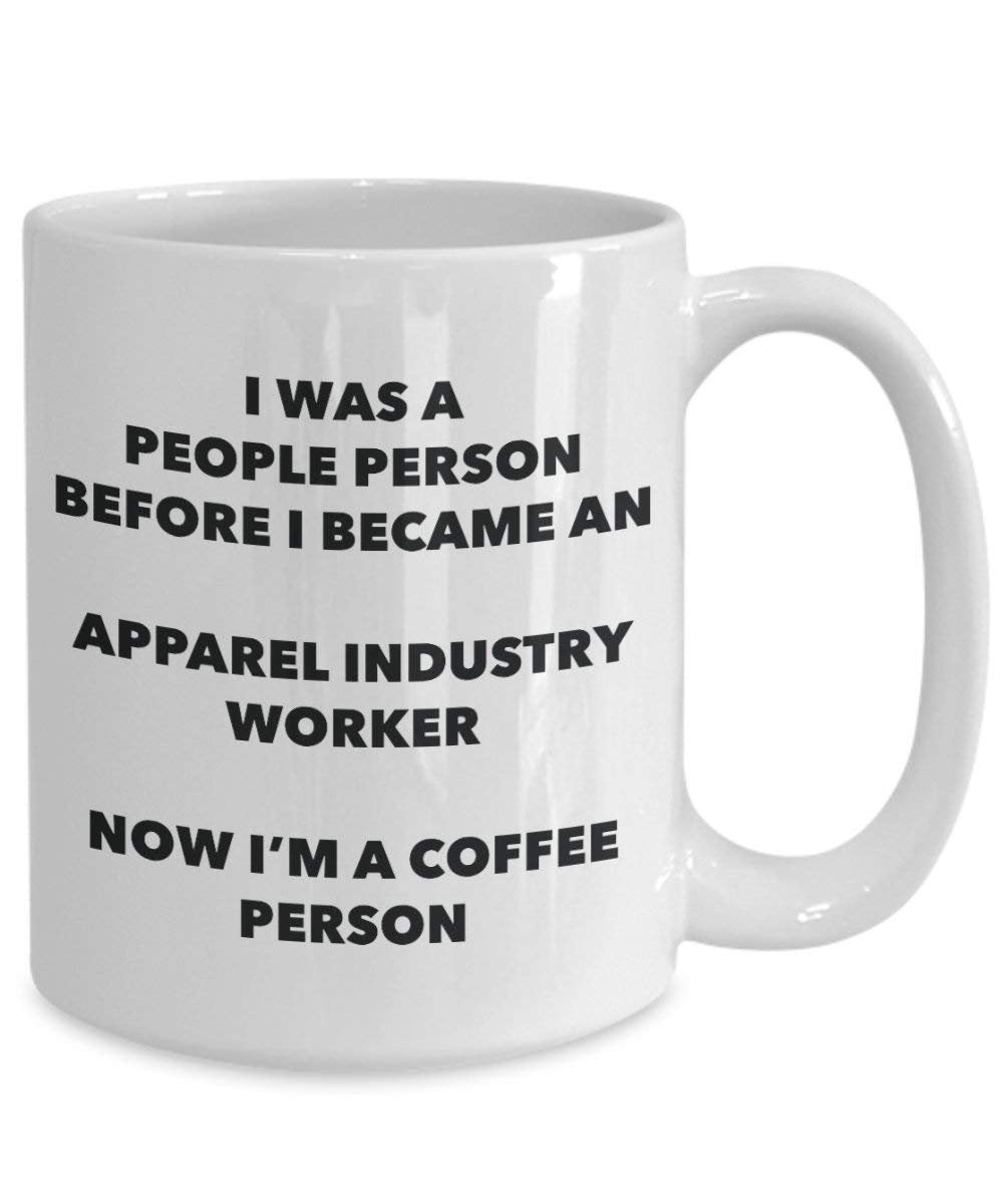 Apparel Industrie Worker Kaffee Person Tasse – Funny Tee Kakao-Tasse – Geburtstag Weihnachten Kaffee Lover Cute Gag Geschenke Idee