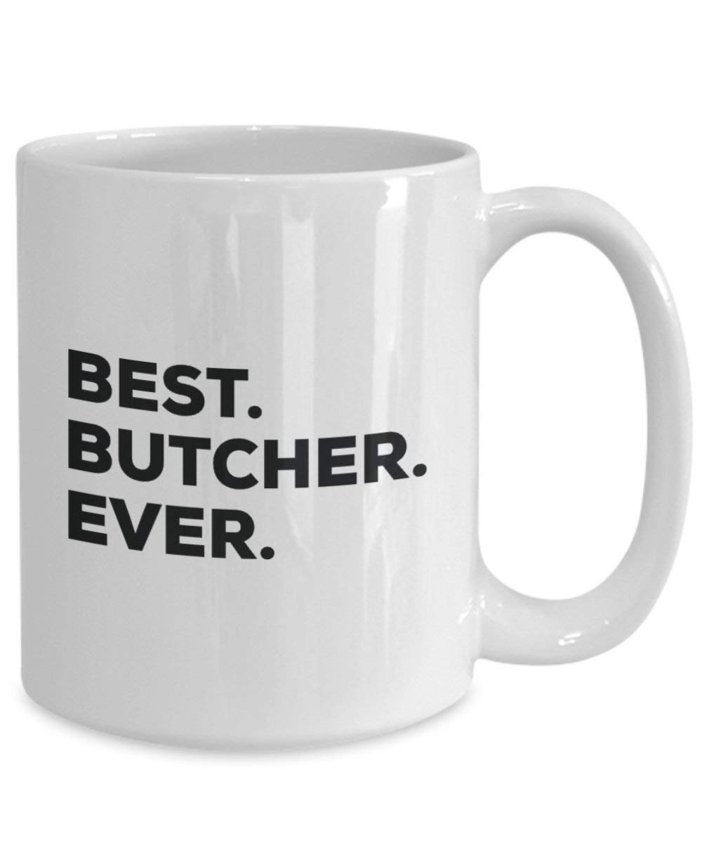 Best Butcher Ever Tasse – Funny Coffee Cup – Thank You Anerkennung für Weihnachten Geburtstag Urlaub Einzigartiges Geschenk Ideen