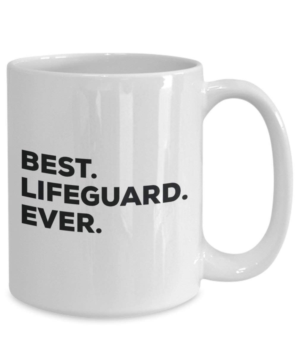 Best Lifeguard Ever Mug - Funny Coffee Cup -Thank You Appreciation For Christmas Birthday Holiday Unique Gift Ideas