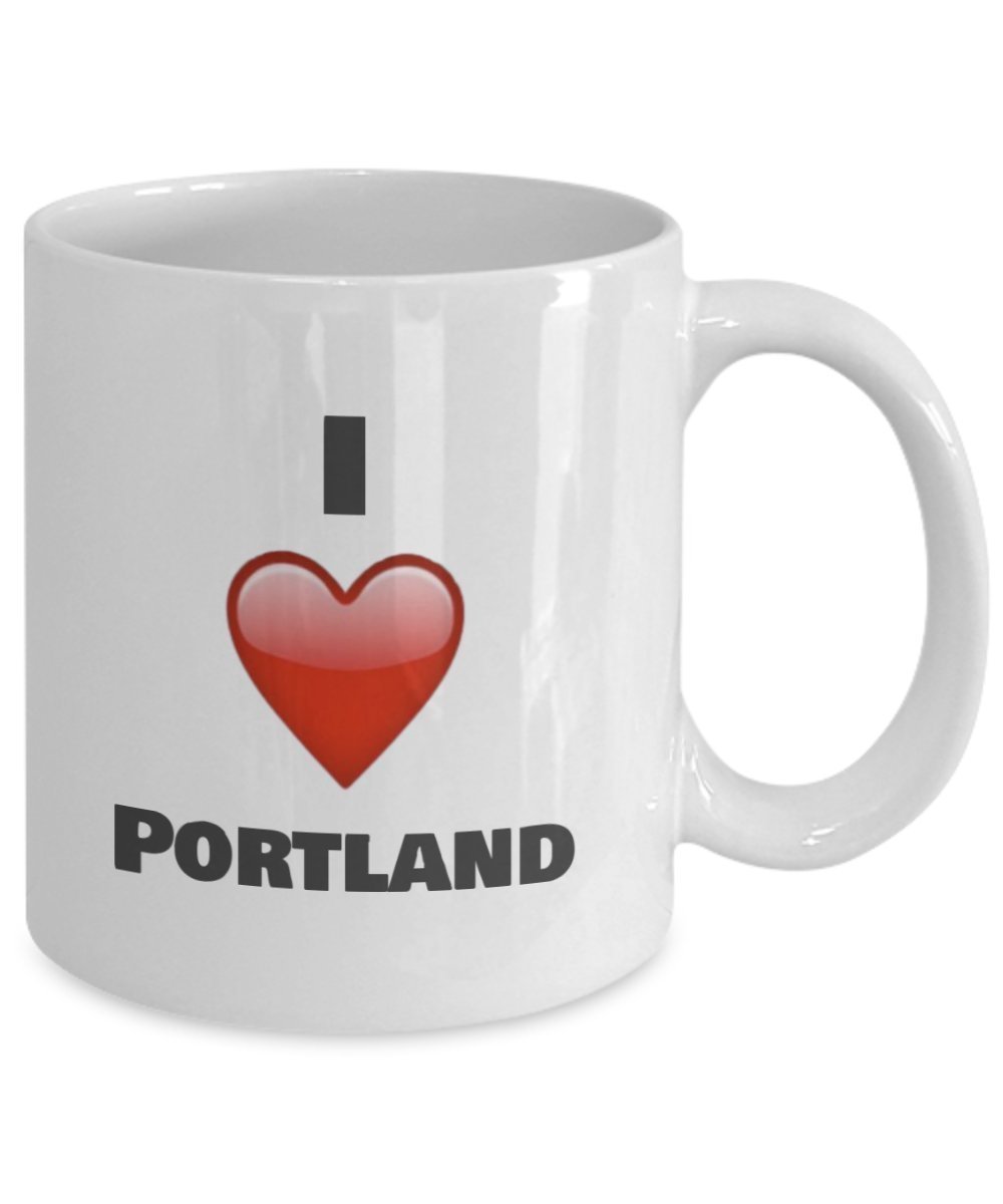 Kaffeetasse"I Love Portland"