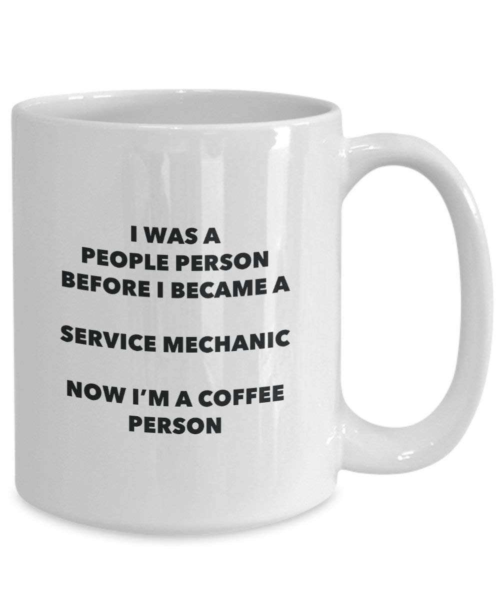 Service Mechaniker Kaffee Person Tasse – Funny Tee Kakao-Tasse – Geburtstag Weihnachten Kaffee Lover Cute Gag Geschenke Idee