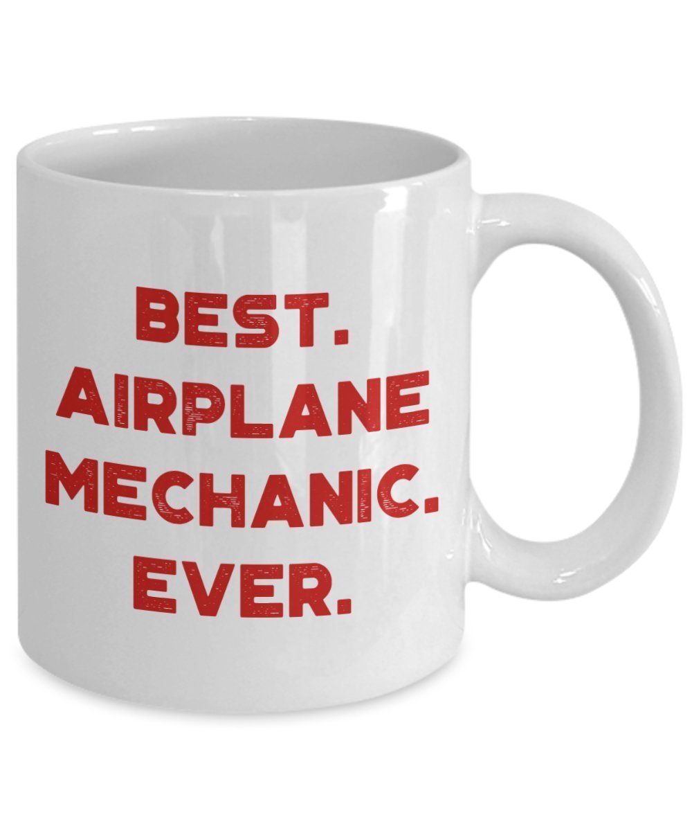 Tasse mit Flugzeug-Mechaniker-Motiv, lustige Teetasse, Kakao, Kaffeetasse – Neuheit Geburtstag Weihnachten Jahrestag Gag Geschenkidee