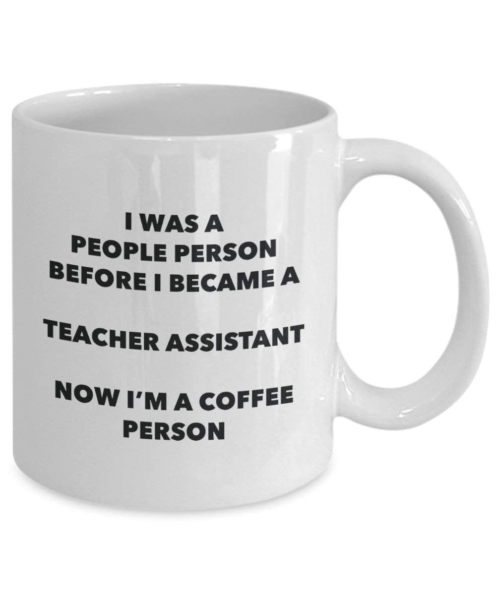 LEHRER Assistant Kaffee Person Tasse – Funny Tee Kakao-Tasse – Geburtstag Weihnachten Kaffee Lover Cute Gag Geschenke Idee