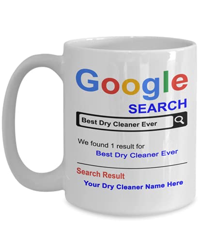 Personalized Dry Cleaner Mug - Gifts for Dry Cleaner- Custom Dry Cleaner Mug - Custom Gifts for Dry Cleaner- Birthday Christmas Gifts Idea