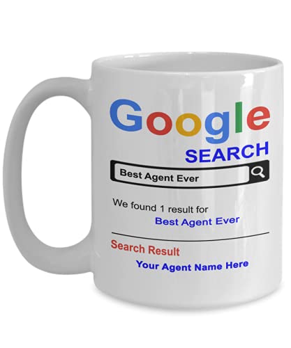 Personalized Agent Mug - Gifts for Agent - Custom Agent Mug - Custom Gifts for Agent - Birthday Christmas Gifts Idea