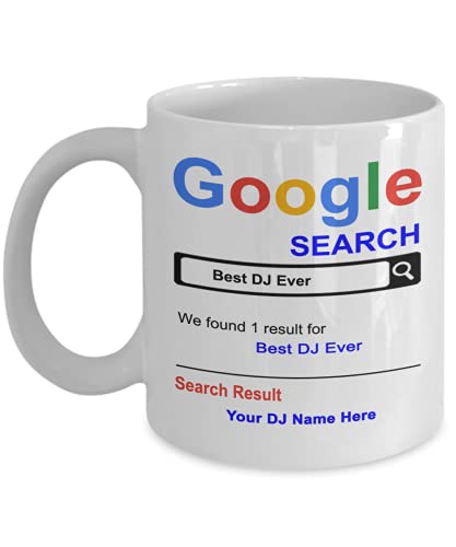 Personalized DJ Mug - Gifts for DJ - Custom DJ Mug - Custom Gifts for DJ - Birthday Christmas Gifts Idea