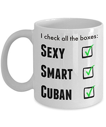 Funny Cuban Pride Coffee Mug For Men or Women - I Am Proud Novelty Love Cup