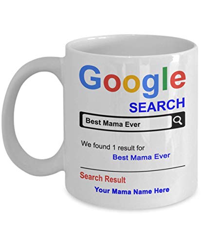 Personalized Mama Mug - Best Mama Ever Coffee Cup - Personalized Mother's day Gifts - Gift for Mama - Thank you gifts for Christmas Birthday