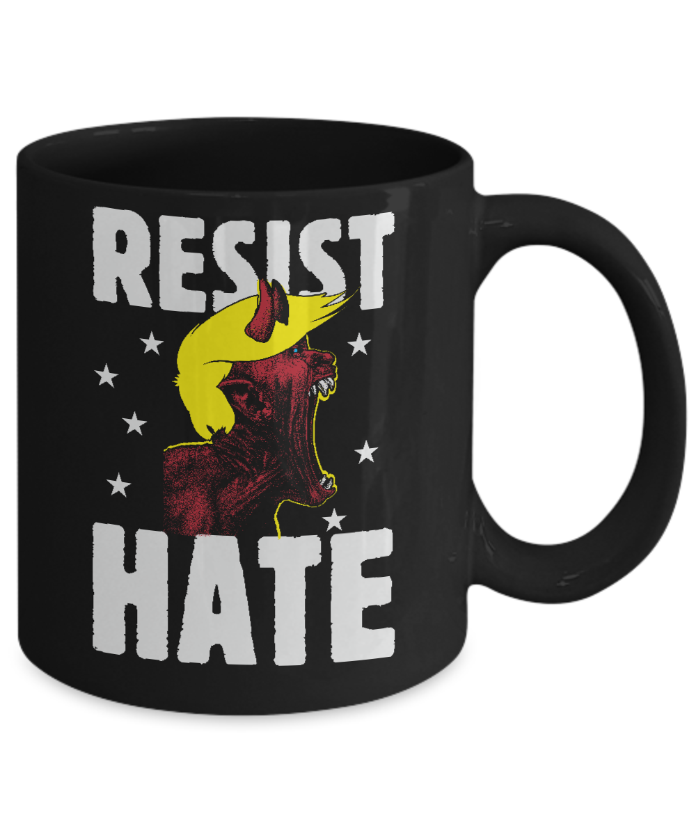 RESIST HATE Mug - Anti President