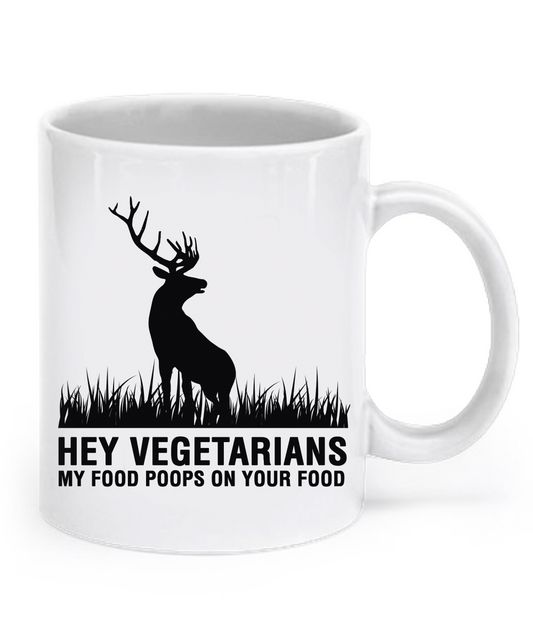 Hey Vegetarians - My food poops on your food