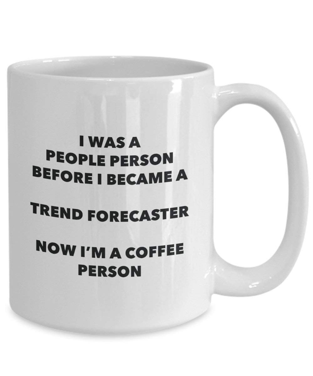 Trend Forecaster personne à café Mug Tasse à thé de cacao – rigolo – Anniversaire de Noël amateur de café mignon Gag Gifts Idée 15oz blanc