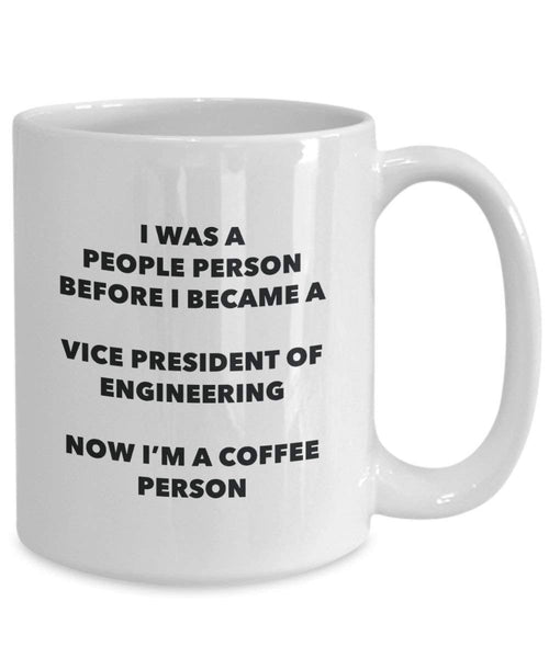 Vice President Engineering Kaffee Person Tasse – Funny Tee Kakao-Tasse – Geburtstag Weihnachten Kaffee Lover Cute Gag Geschenke Idee