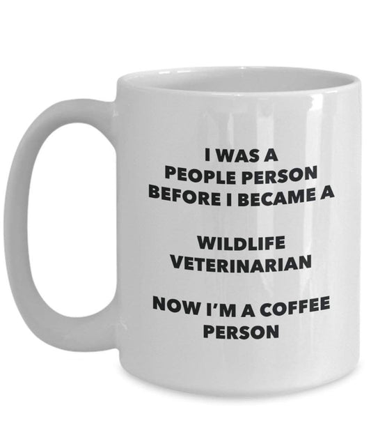 Wildlife Veterinarian Coffee Person Mug - Funny Tea Cocoa Cup - Birthday Christmas Coffee Lover Cute Gag Gifts Idea