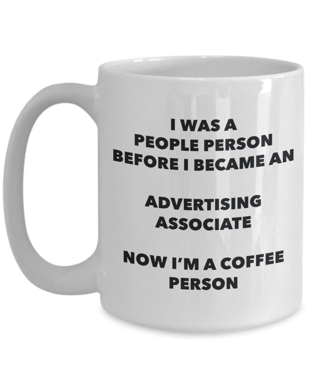 Pubblicità associate cacao persona – Tazza da tè caffè tazza – Birthday Christmas Coffee Lover cute GAG regalo idea 11oz Infradito colorati estivi, con finte perline