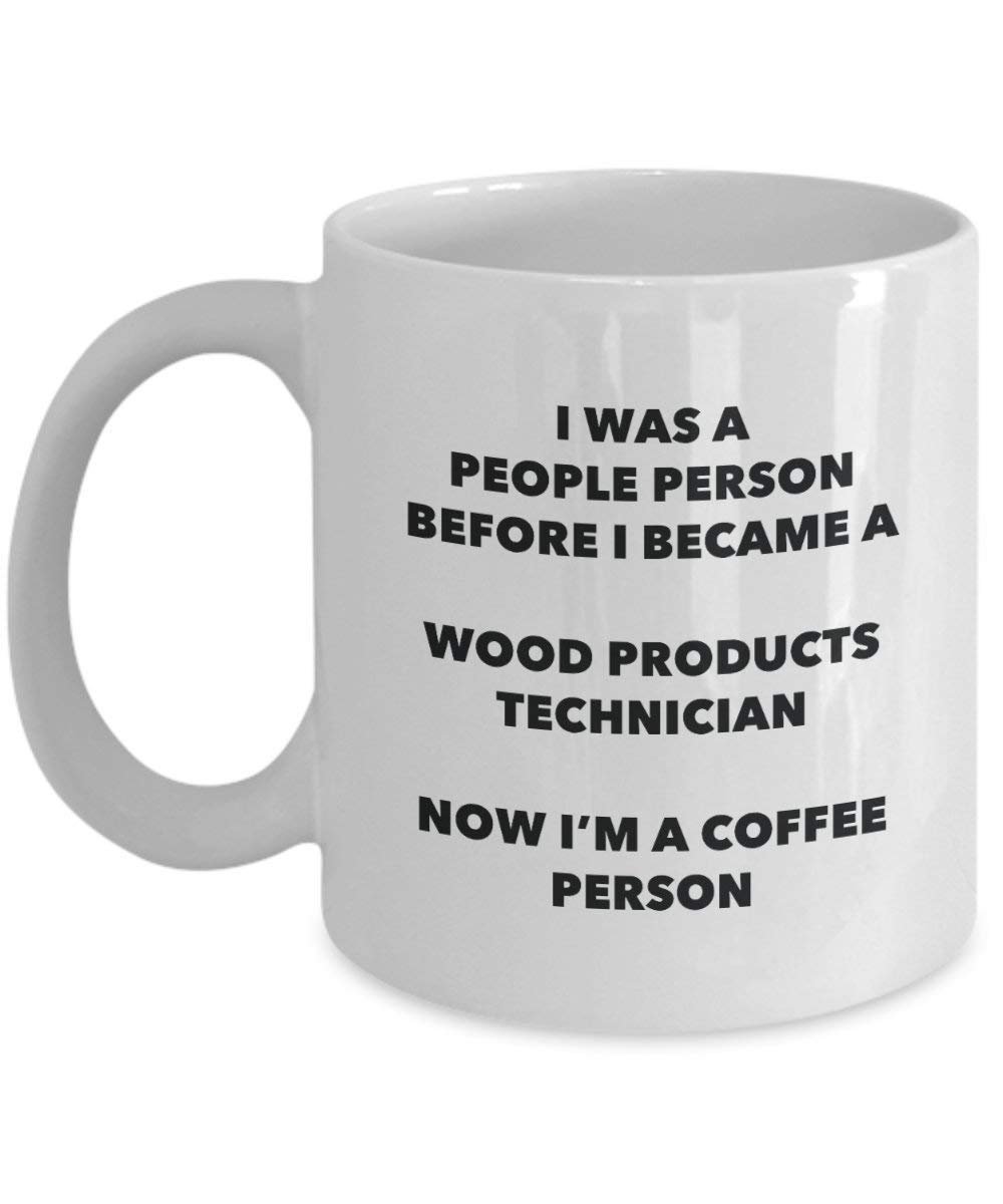 Holz Produkte Techniker Kaffee Person Tasse – Funny Tee Kakao-Tasse – Geburtstag Weihnachten Kaffee Lover Cute Gag Geschenke Idee