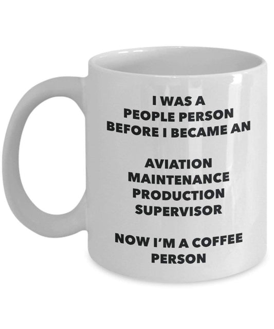 aviazione manutenzione Production Supervisor cacao persona – Tazza da tè caffè tazza – Birthday Christmas Coffee Lover cute GAG regalo idea 11oz Infradito colorati estivi, con finte perline