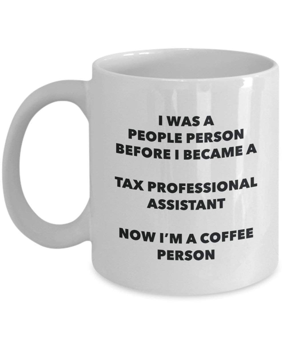 Tax Professional Assistant Kaffee Person Tasse – Funny Tee Kakao-Tasse – Geburtstag Weihnachten Kaffee Lover Cute Gag Geschenke Idee