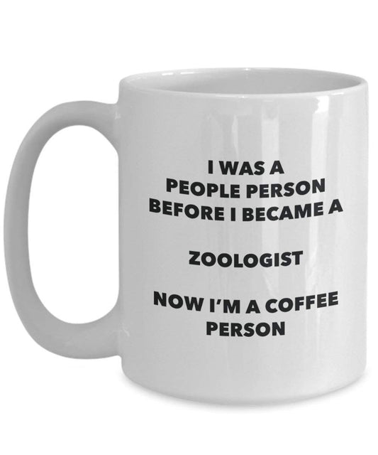 Zoologist Coffee Person Mug - Funny Tea Cocoa Cup - Birthday Christmas Coffee Lover Cute Gag Gifts Idea