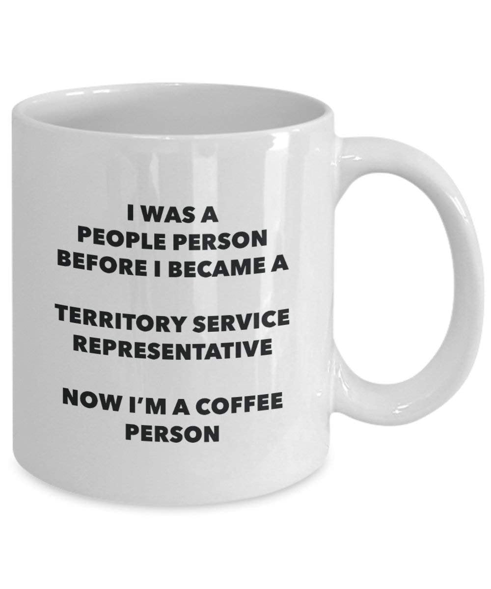 Territory Service Representative Coffee Person Mug - Funny Tea Cocoa Cup - Birthday Christmas Coffee Lover Cute Gag Gifts Idea