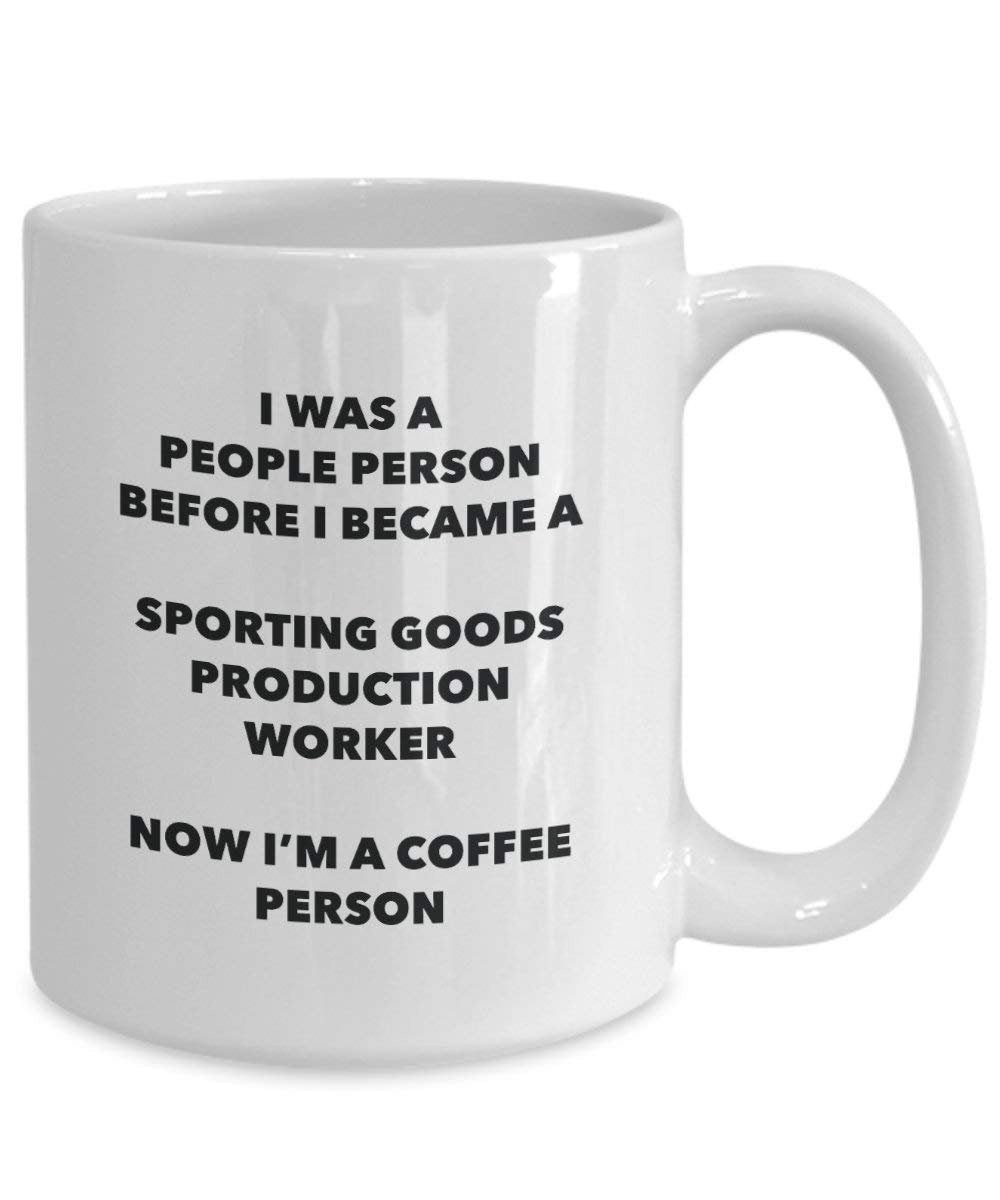 Sporting Goods Production Worker Coffee Person Mug - Funny Tea Cocoa Cup - Birthday Christmas Coffee Lover Cute Gag Gifts Idea