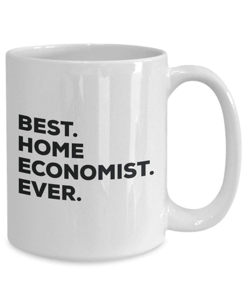 Best Home Ökonom Ever Tasse – Funny Coffee Cup – Thank You Anerkennung für Weihnachten Geburtstag Urlaub Einzigartiges Geschenk Ideen