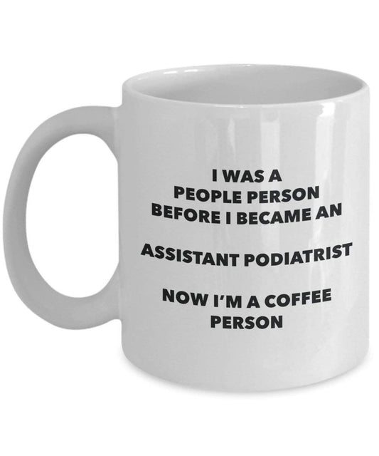 ASSISTANT Podologen Einholen Kaffee Person Tasse – Funny Tee Kakao-Tasse – Geburtstag Weihnachten Kaffee Lover Cute Gag Geschenke Idee