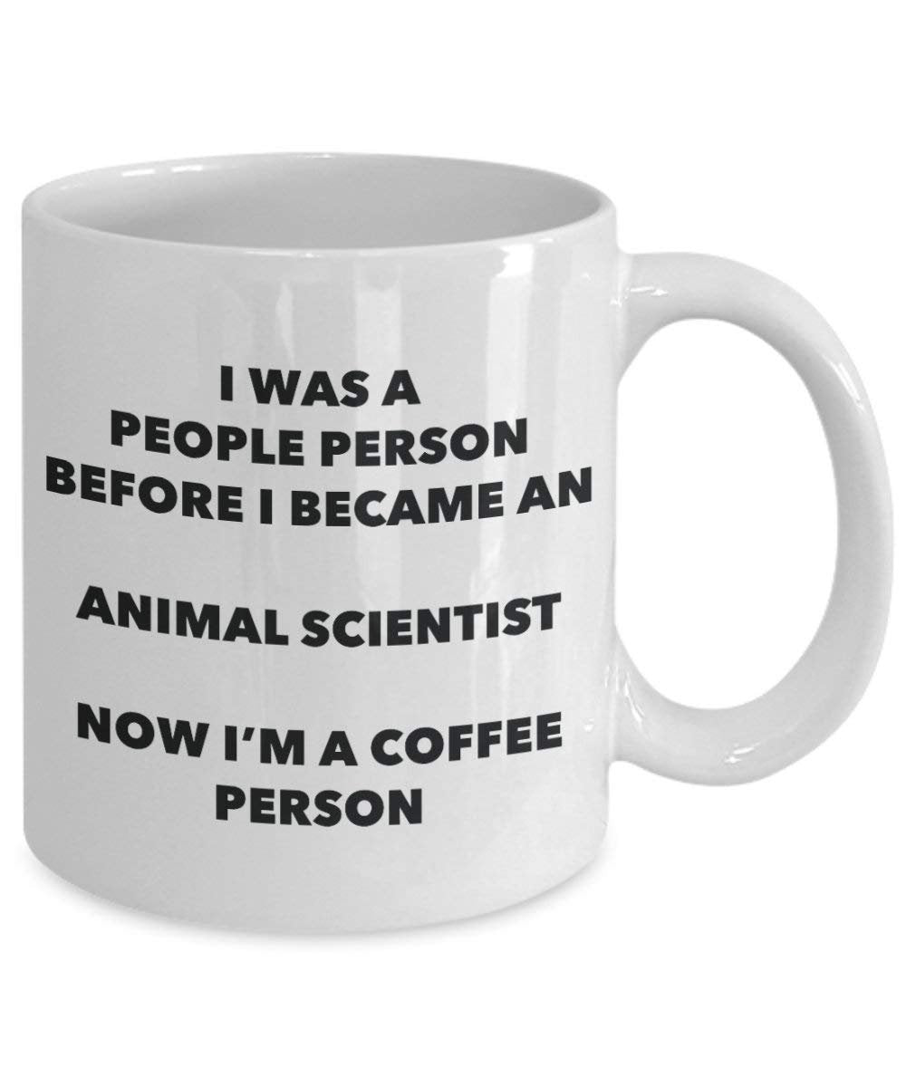 Animal Scientist Coffee Person Mug - Funny Tea Cocoa Cup - Birthday Christmas Coffee Lover Cute Gag Gifts Idea