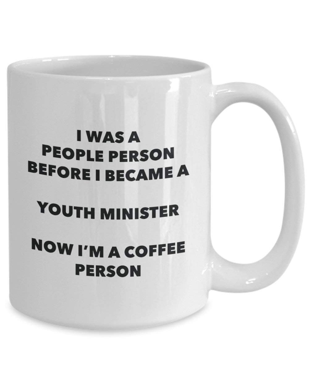 Youth Ministro cacao persona – Tazza da tè caffè tazza – Birthday Christmas Coffee Lover cute GAG regalo idea 15oz Infradito colorati estivi, con finte perline