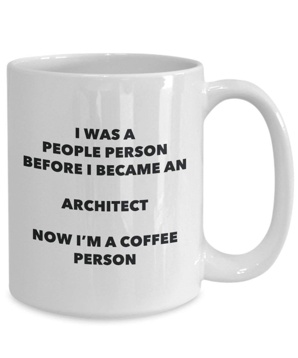Architekt Kaffee Person Tasse – Funny Tee Kakao-Tasse – Geburtstag Weihnachten Kaffee Lover Cute Gag Geschenke Idee