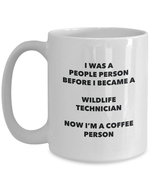 Wildlife Technician Coffee Person Mug - Funny Tea Cocoa Cup - Birthday Christmas Coffee Lover Cute Gag Gifts Idea