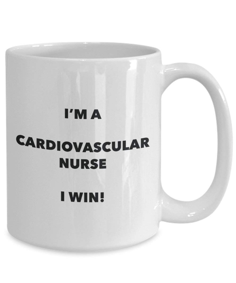 Herz-Kreislauf-Nurse Tasse – I 'm a Herz-Kreislauf-I Win. – Funny Kaffeetasse – Neuheit Geburtstag Weihnachten Gag Geschenke Idee