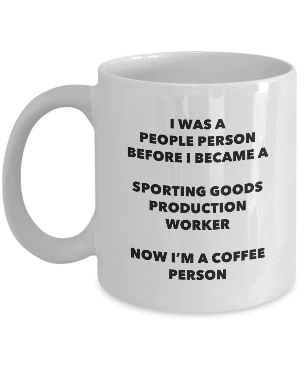Sporting Goods Production Worker Coffee Person Mug - Funny Tea Cocoa Cup - Birthday Christmas Coffee Lover Cute Gag Gifts Idea