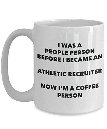 Athletic Recruiter Coffee Person Mug - Funny Tea Cocoa Cup - Birthday Christmas Coffee Lover Cute Gag Gifts Idea