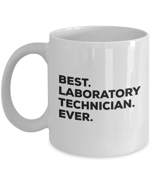 Best Laboratory Technician Ever mug – Funny Coffee Cup – Thank You Appreciation idee regalo per Natale festa di compleanno unico 15oz Infradito colorati estivi, con finte perline