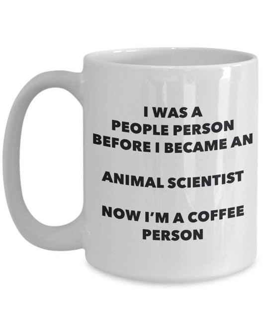 Animal Scientist Coffee Person Mug - Funny Tea Cocoa Cup - Birthday Christmas Coffee Lover Cute Gag Gifts Idea